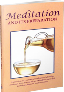 Meditation and its preparation 
